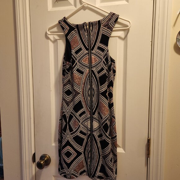 Speechless Junior's Printed Silky Knit Bodycon Dress Size 3 DISCOUNTED SHIPPING - Picture 3 of 7